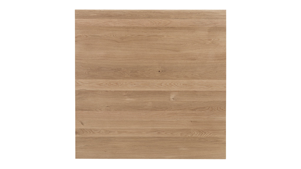 Table basse carrée All We Need, chêne brossé