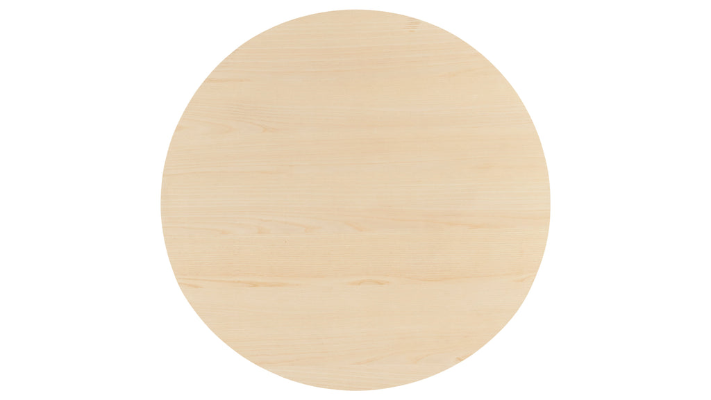 Table basse de rangement Orbit, frêne blanc