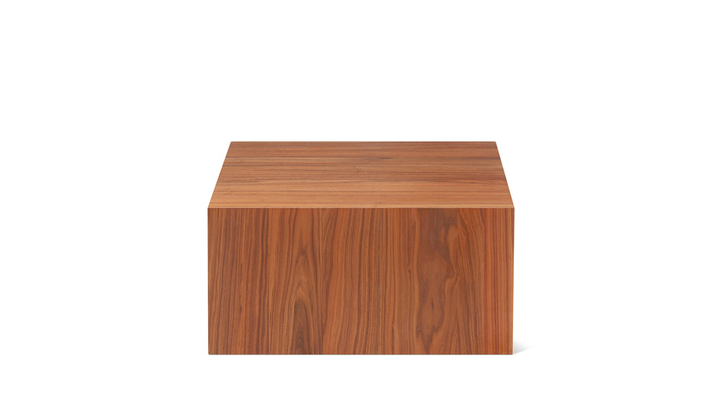 Table basse Align, modèle standard, noyer