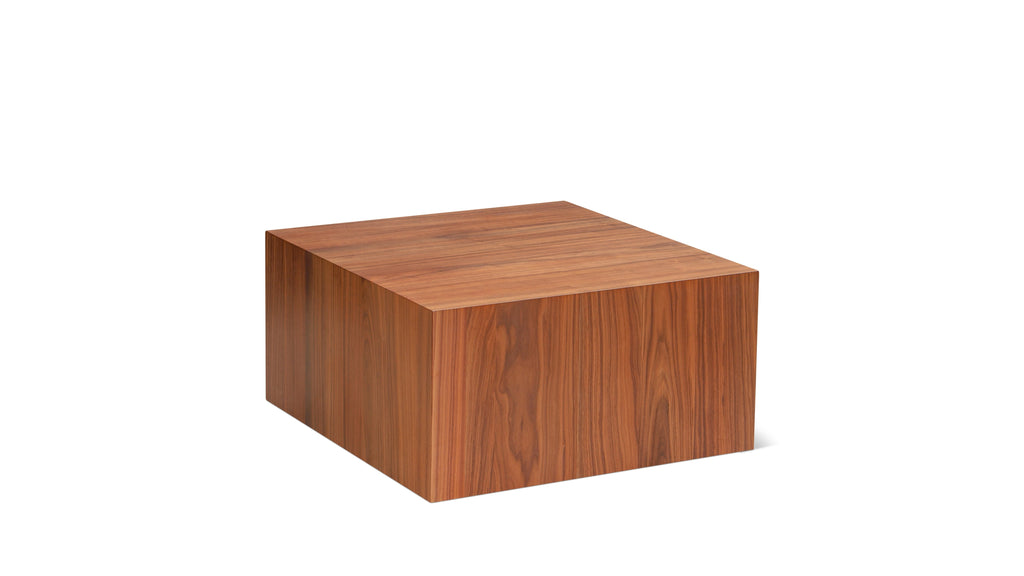 Table basse Align, modèle standard, noyer