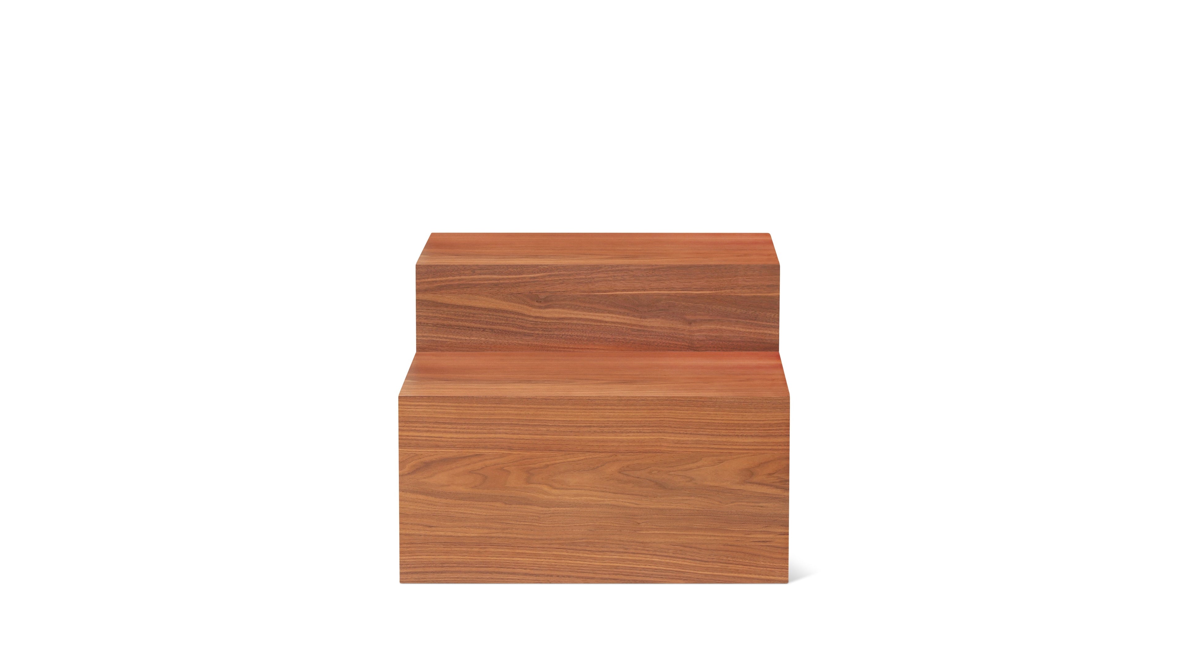 Table basse Align, à plusieurs niveaux, noyer