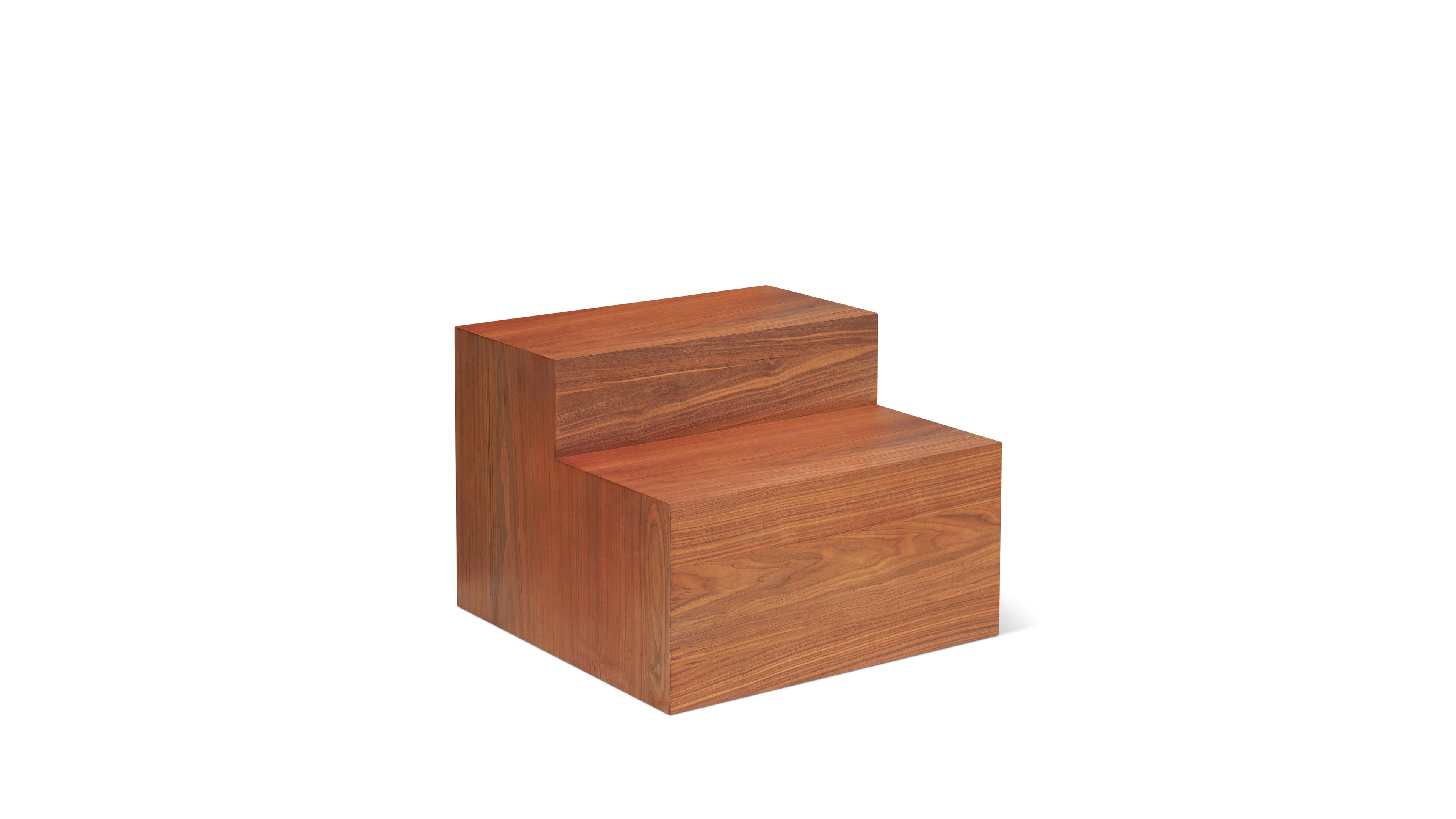 Table basse Align, à plusieurs niveaux, noyer