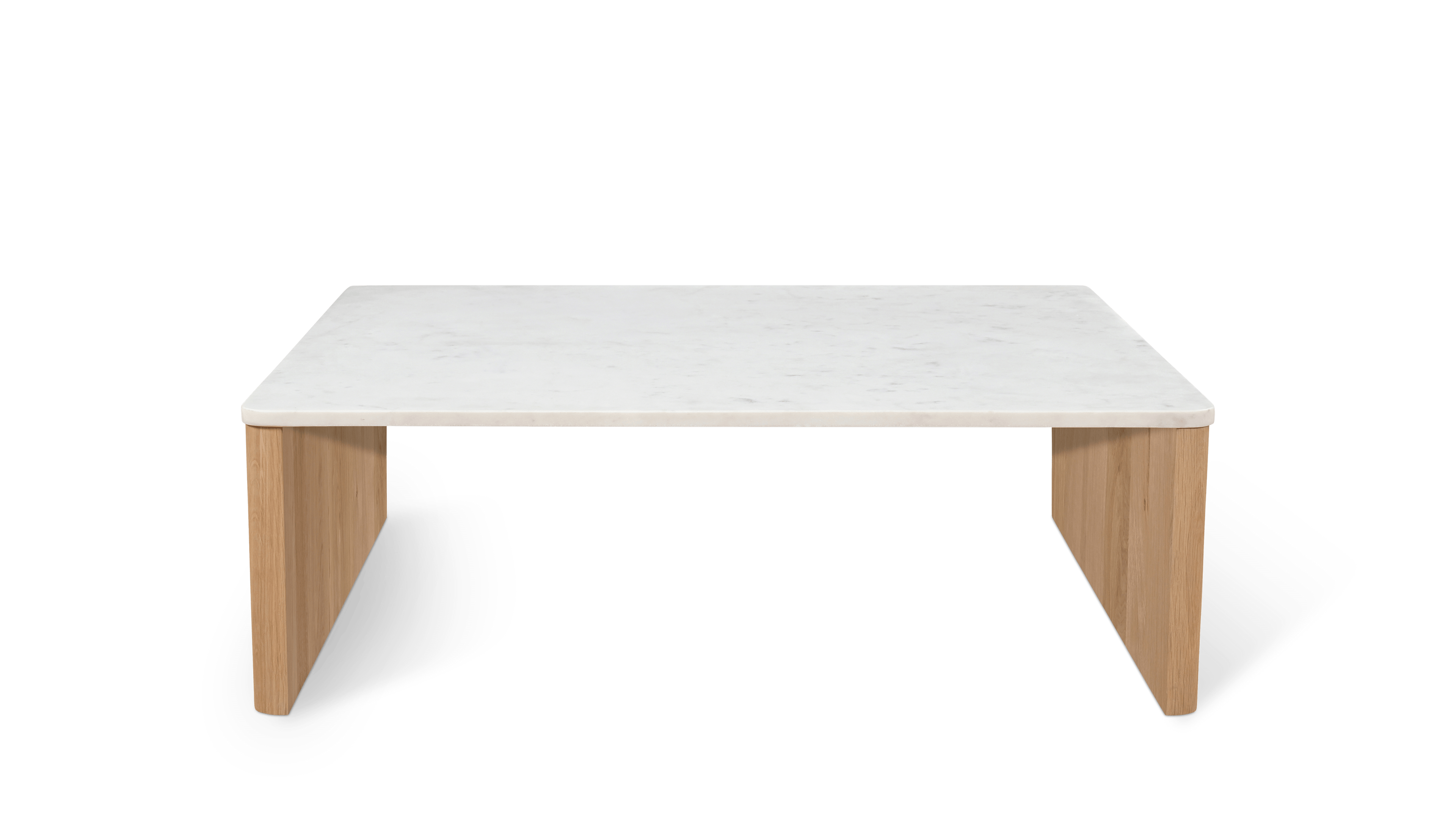 Table basse Form Marble, chêne