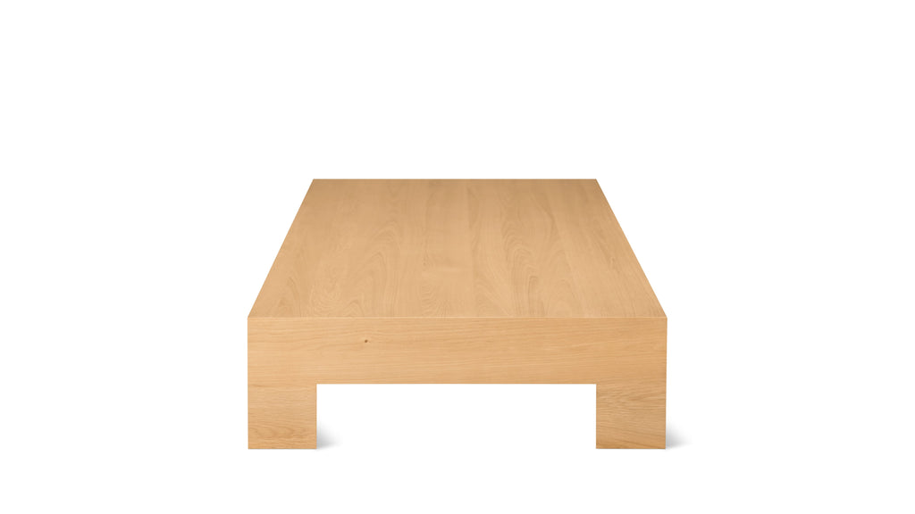 Table basse On The Block, chêne