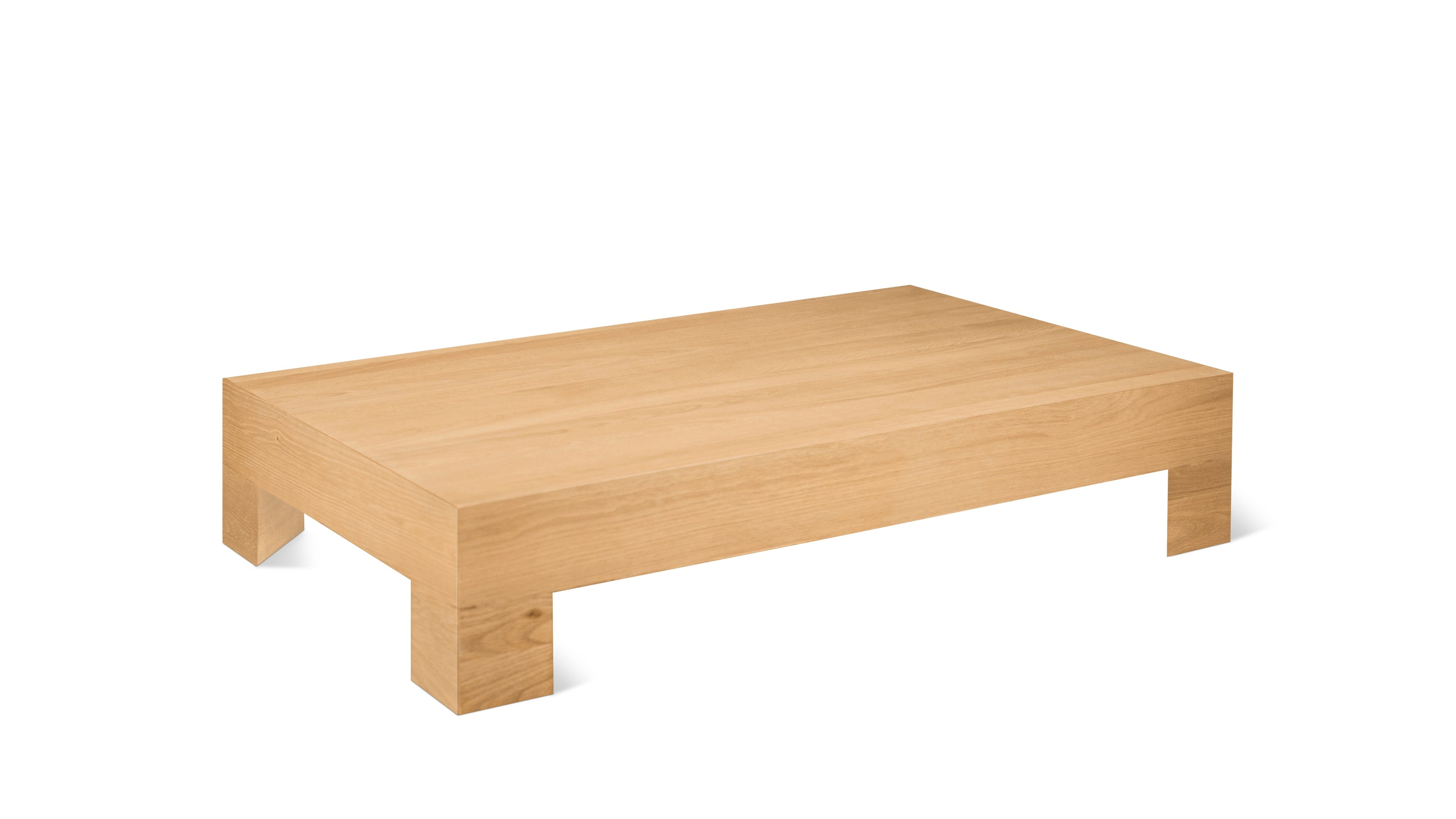 Table basse On The Block, chêne