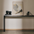 Console Form, grand modèle, chêne noir