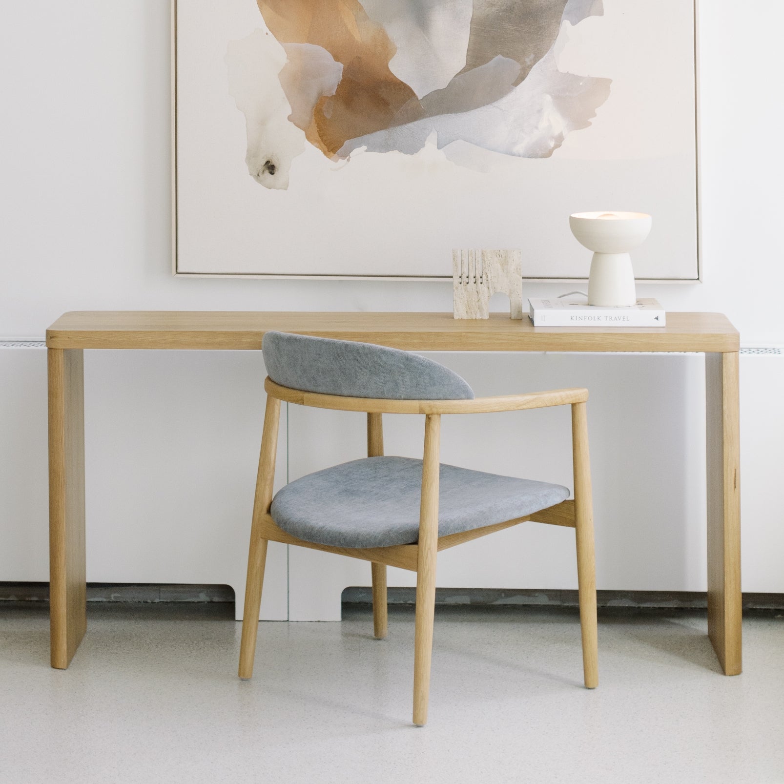 Console Form, grand modèle, chêne