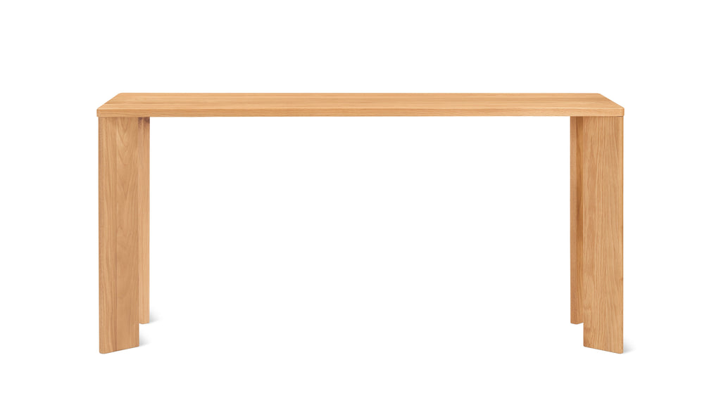 Console à cadre, chêne