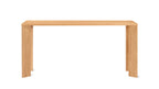 Console à cadre, chêne
