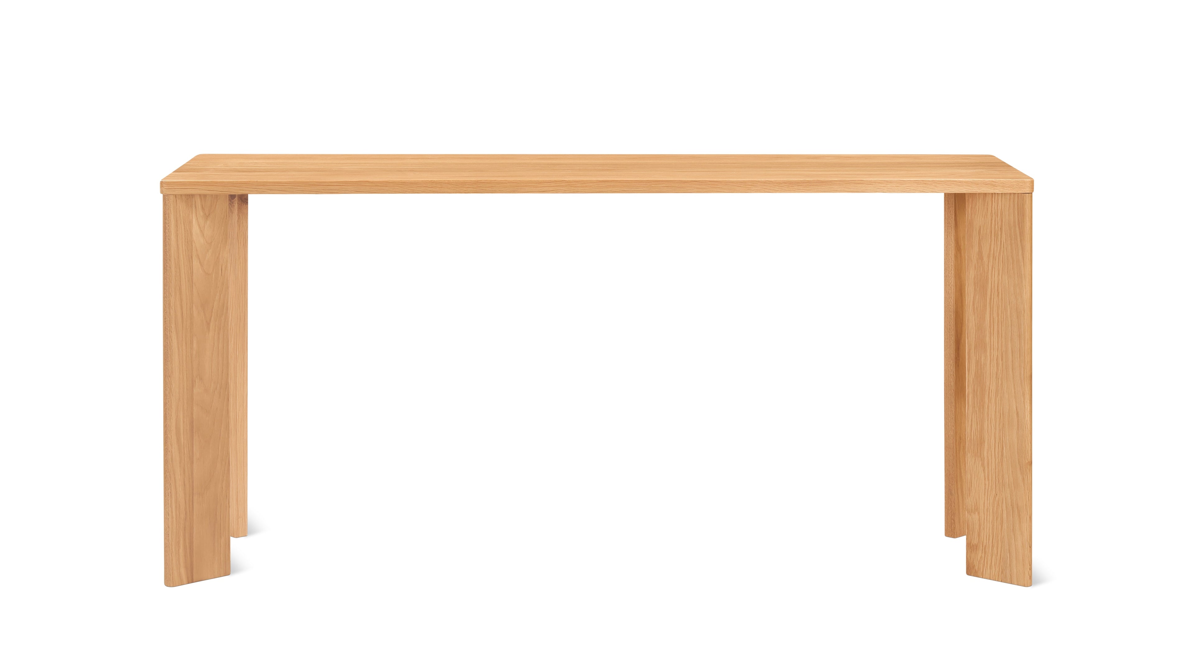 Console à cadre, chêne