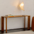 Console à cadre, chêne