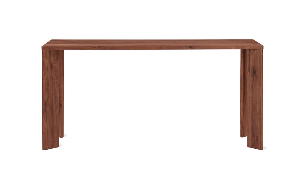 Console à cadre, noyer américain