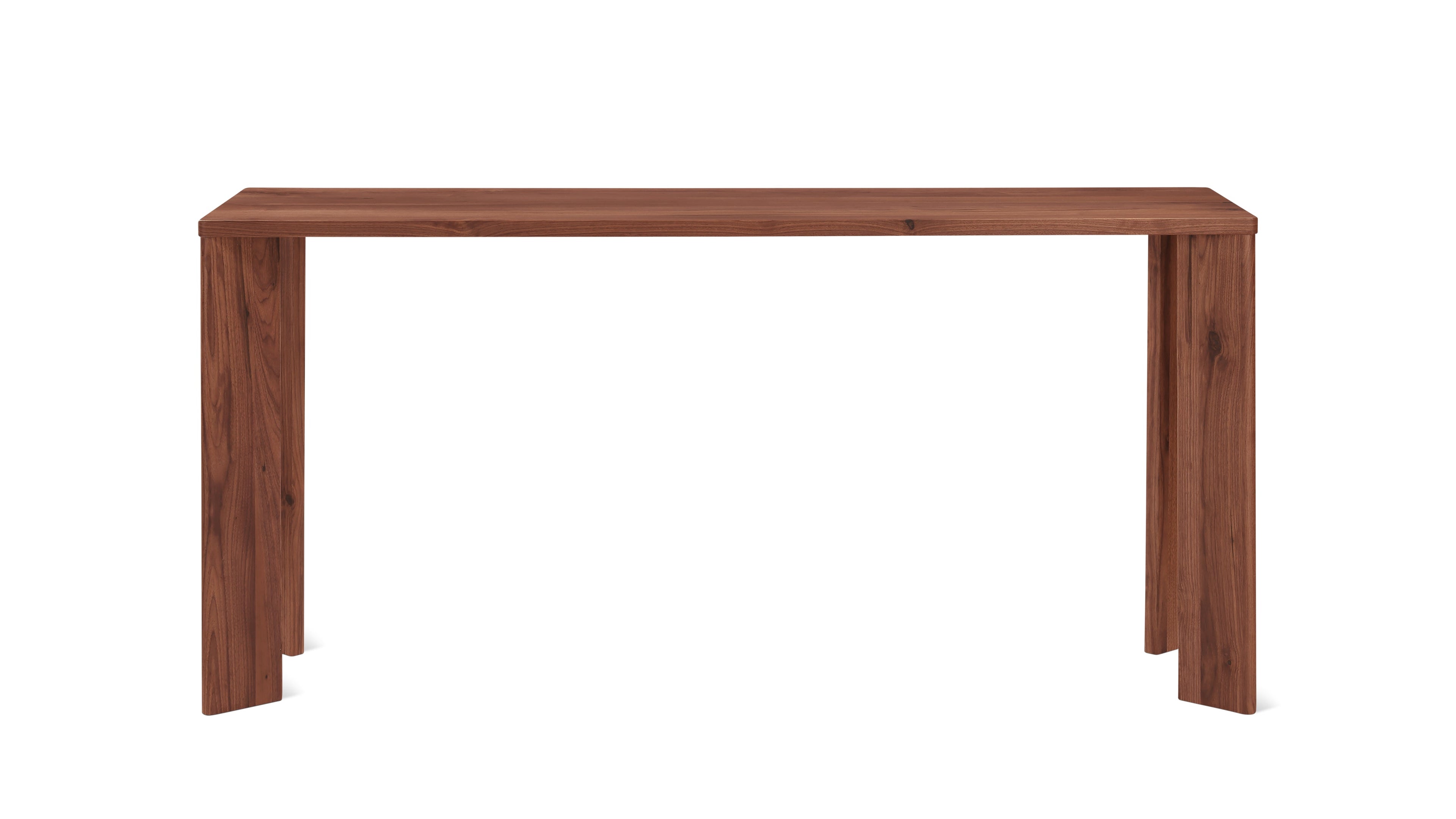 Console à cadre, noyer américain