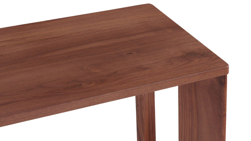 Console à cadre, noyer américain