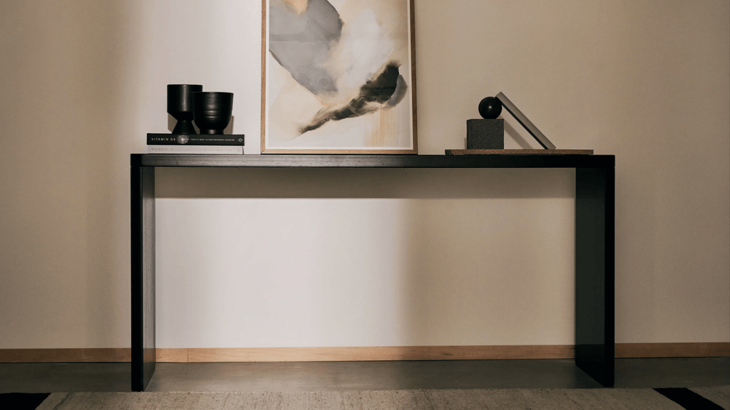 Console Form, petite, chêne noir