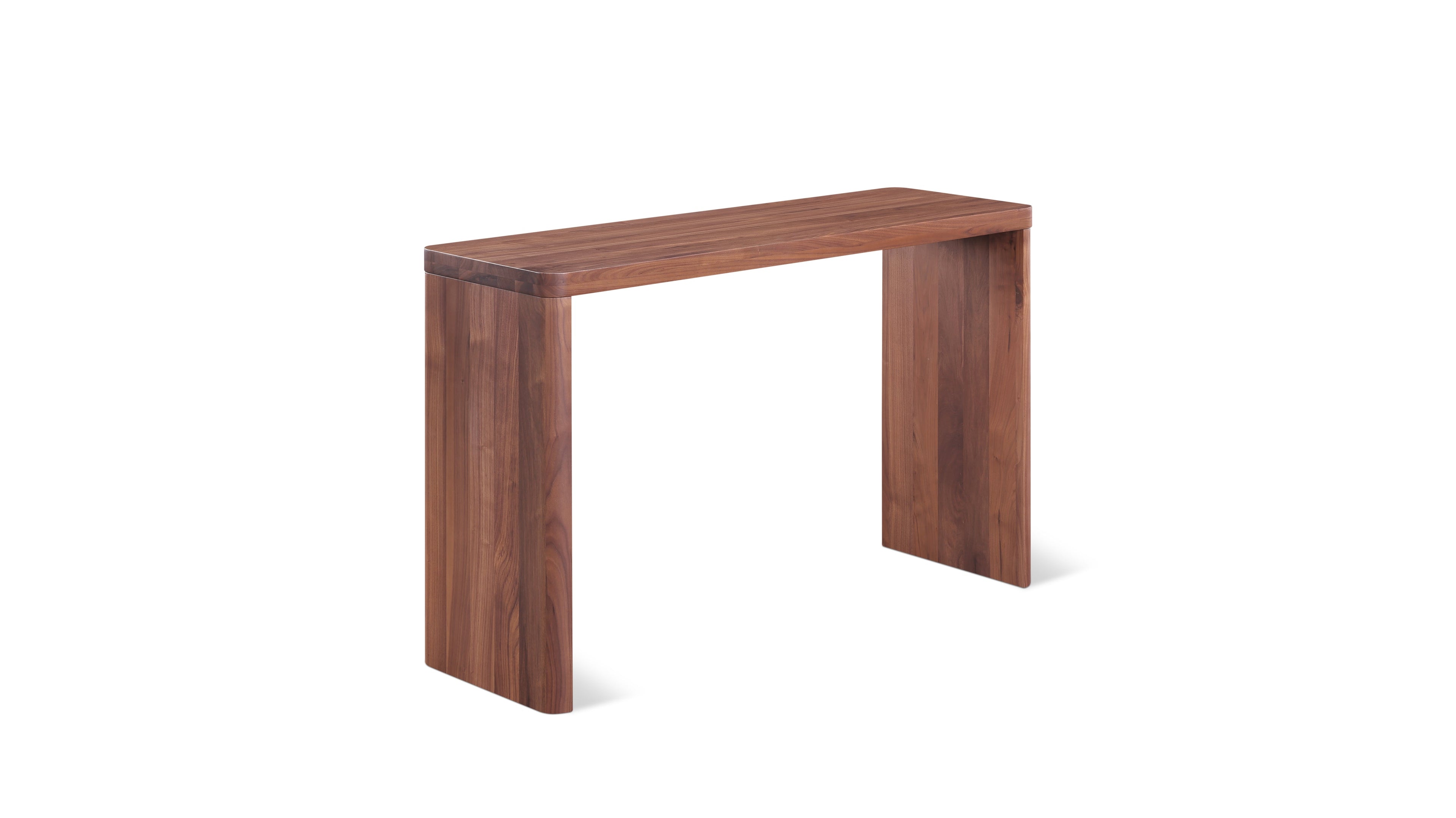 Console Form, petite, noyer américain