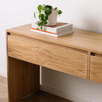 Console Everyday, 2 tiroirs, chêne