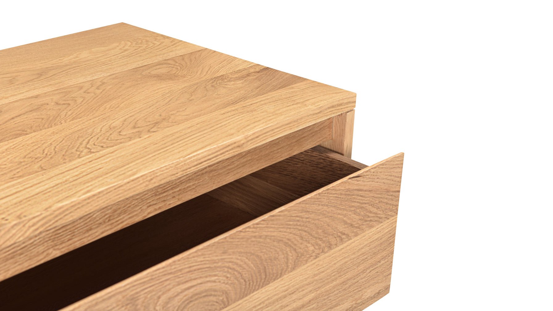 Console Everyday, 2 tiroirs, chêne