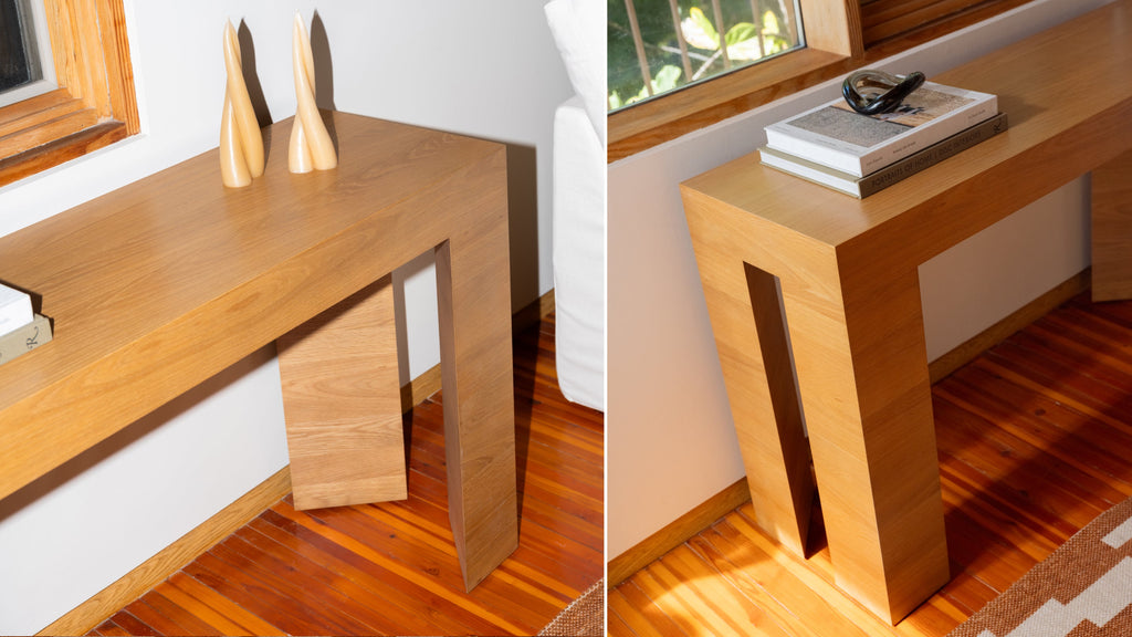 Console On The Block, chêne