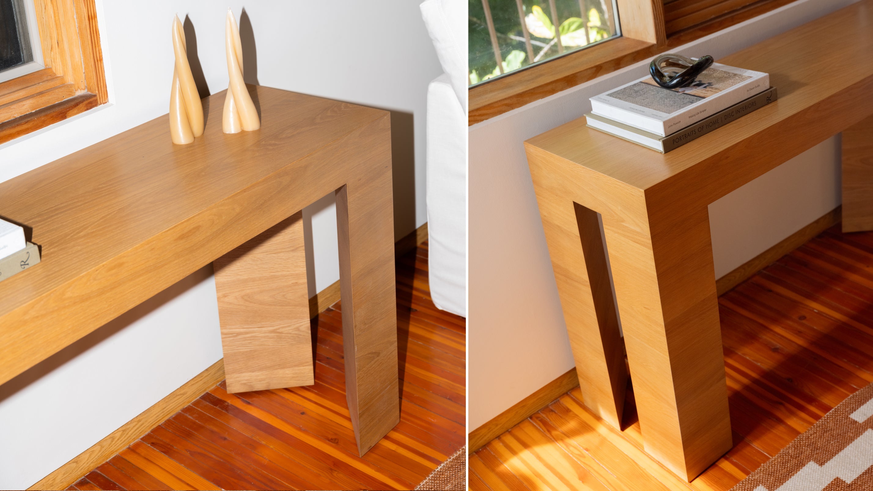 Console On The Block, chêne