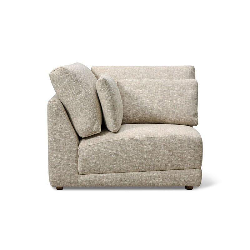 Fauteuil d'angle relaxant, lin