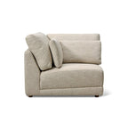 Fauteuil d'angle relaxant, lin