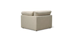 Fauteuil d'angle relaxant, lin