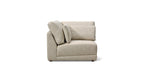 Fauteuil d'angle relaxant, lin
