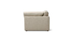 Fauteuil d'angle relaxant, lin