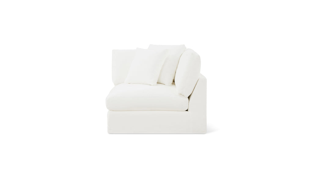 Fauteuil d'angle Get Together™, grand modèle, sel marin