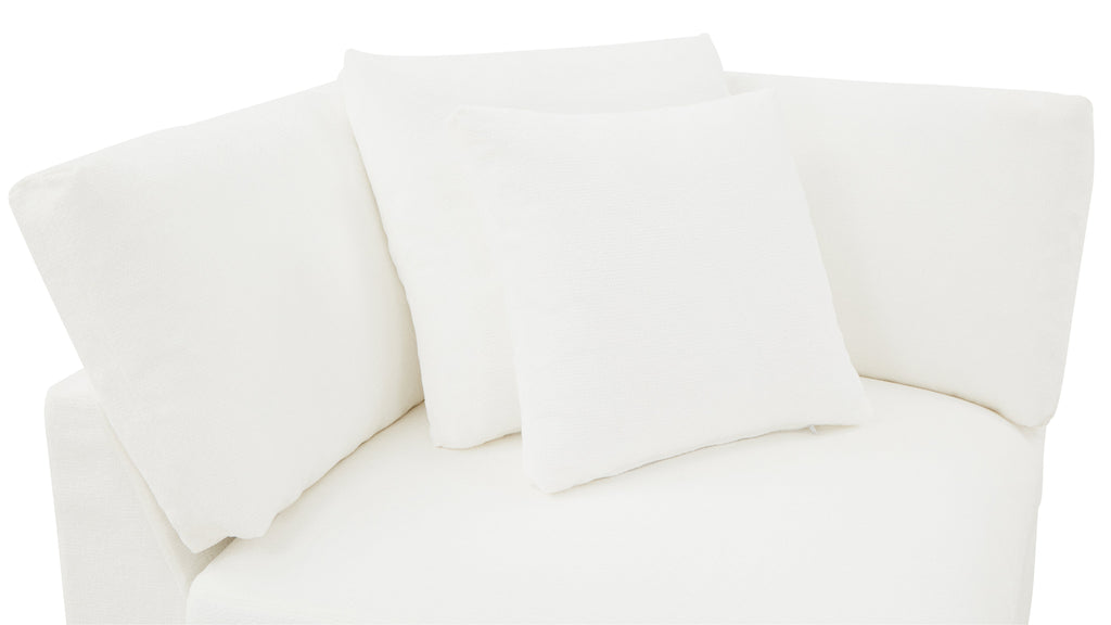 Fauteuil d'angle Get Together™, grand modèle, sel marin