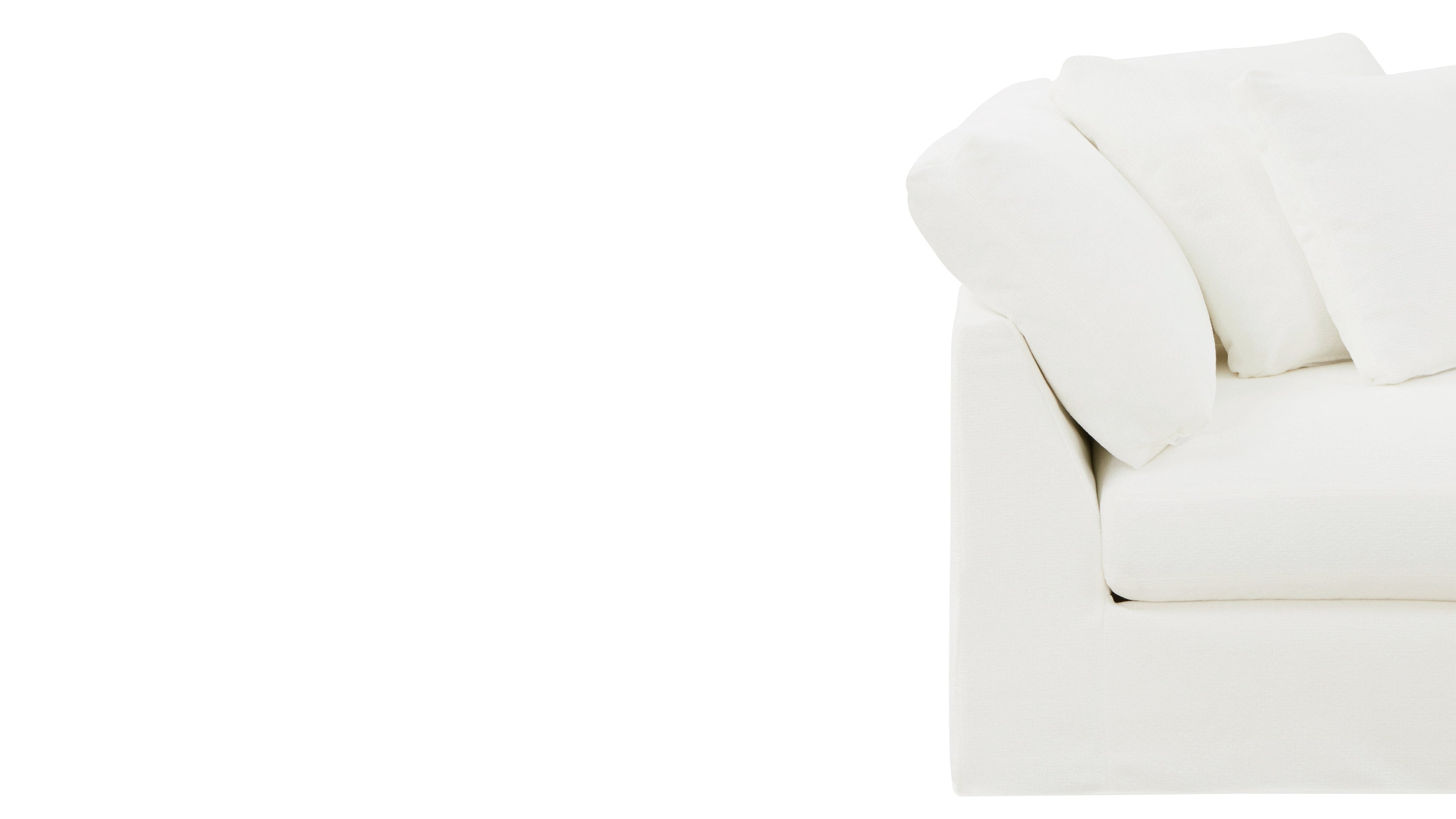 Fauteuil d'angle Get Together™, grand modèle, sel marin