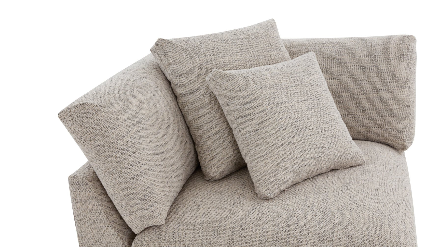 Fauteuil d'angle Get Together™, grand modèle, couleur avoine