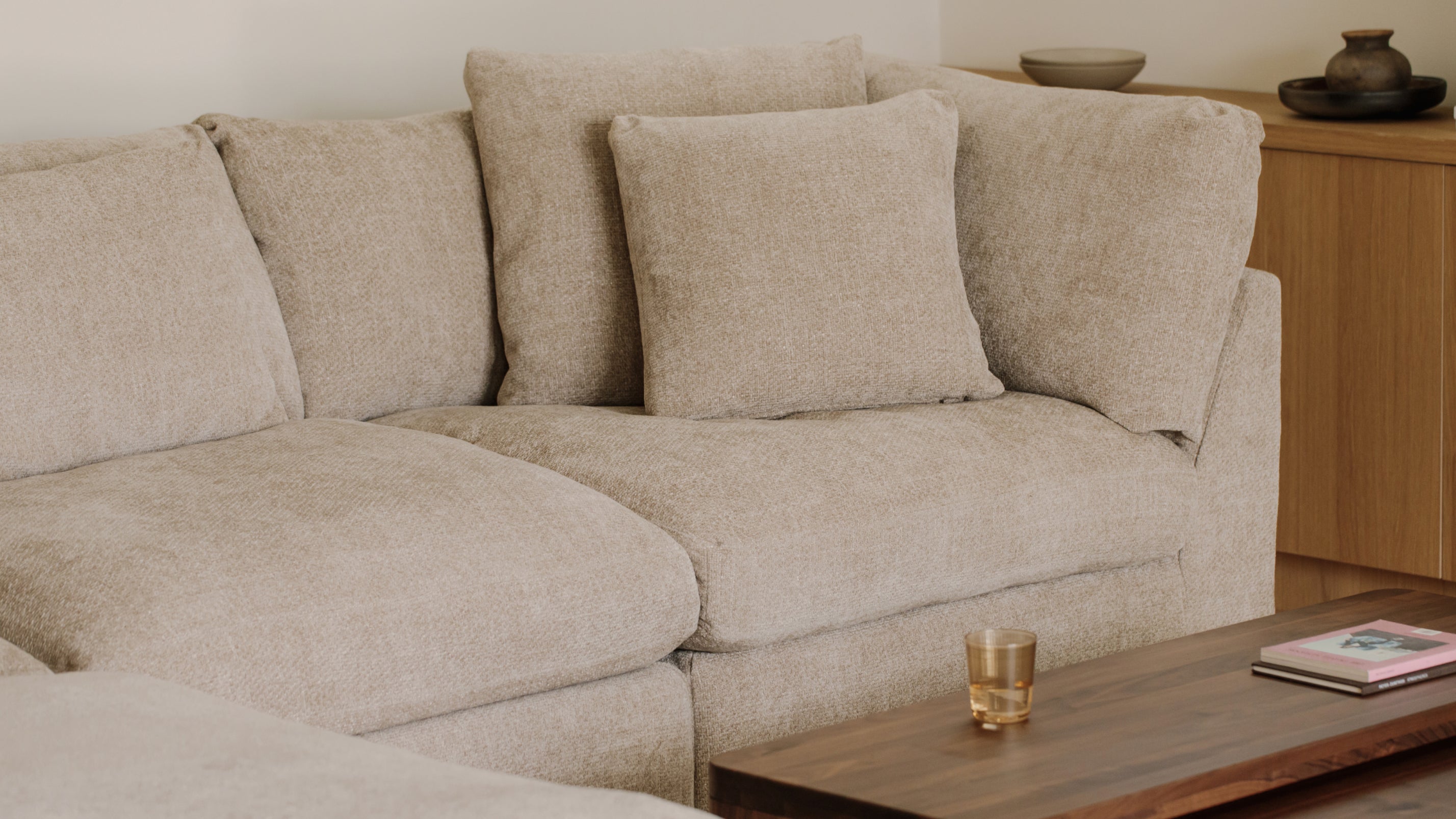 Fauteuil d'angle Get Together™, Standard, Champagne