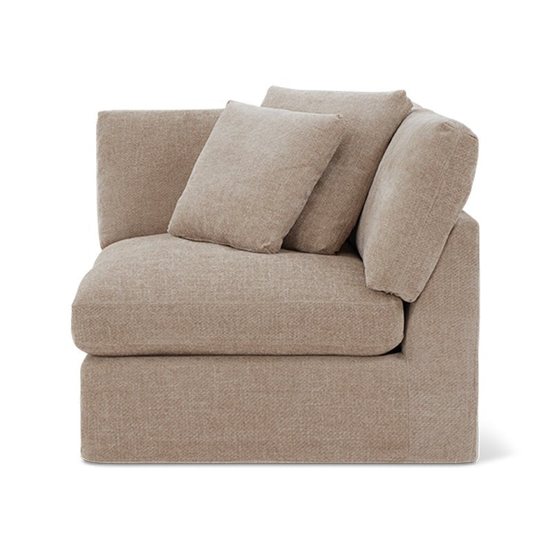 Fauteuil d'angle Get Together™, grand modèle, couleur champagne