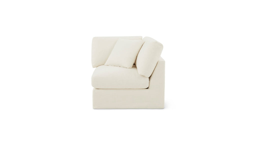 Fauteuil d'angle Get Together™, Standard, Lin crème