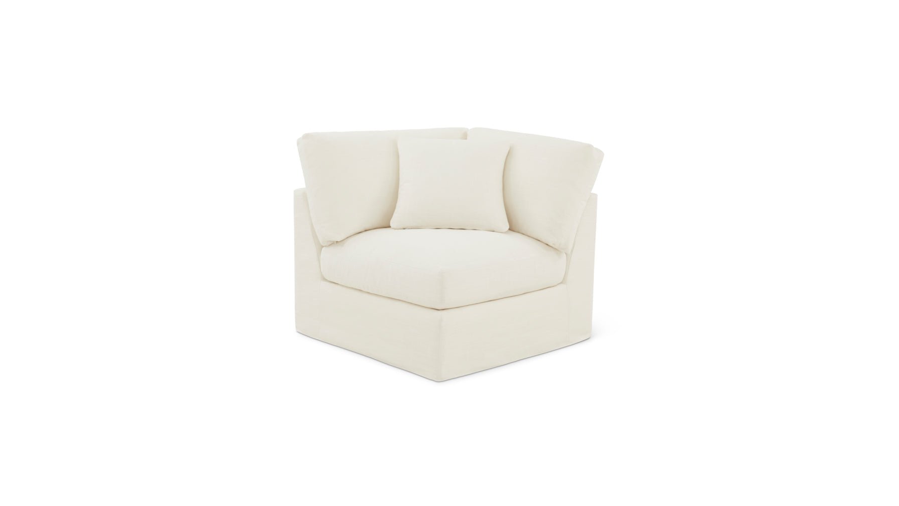 Fauteuil d'angle Get Together™, Standard, Lin crème