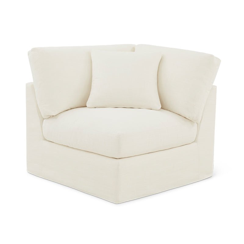 Fauteuil d'angle Get Together™, Standard, Lin crème