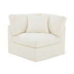 Fauteuil d'angle Get Together™, Standard, Lin crème
