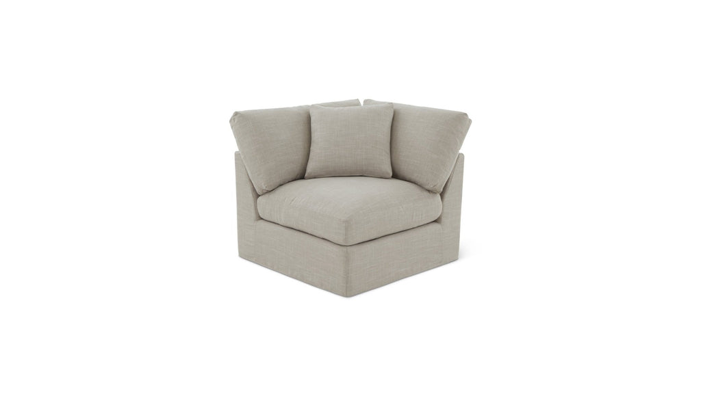 Fauteuil d'angle Get Together™, Standard, Gris clair