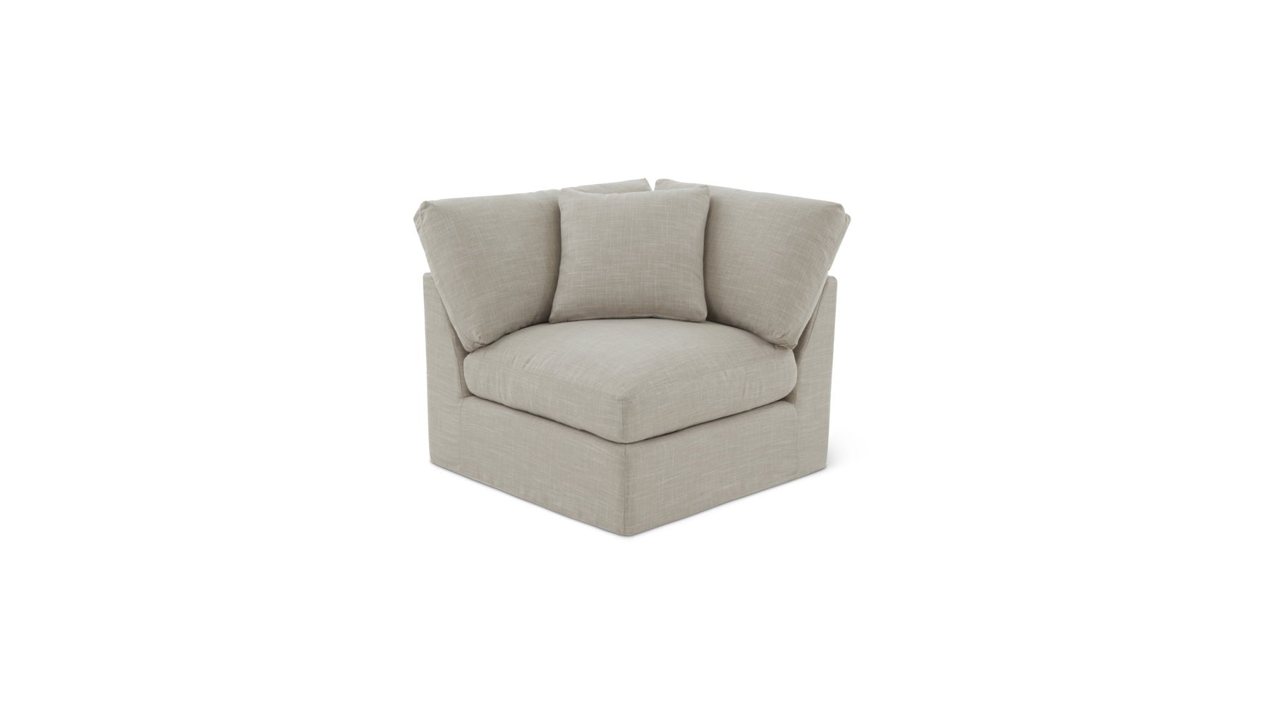Fauteuil d'angle Get Together™, Standard, Gris clair