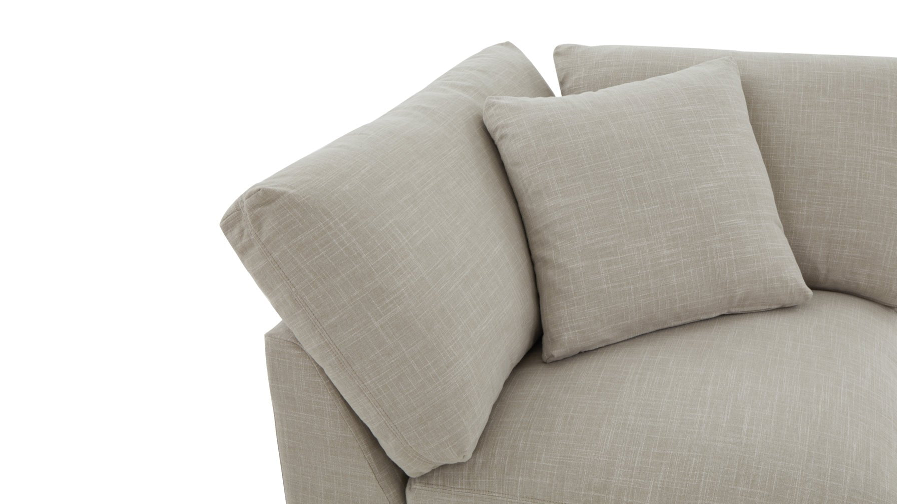 Fauteuil d'angle Get Together™, Standard, Gris clair