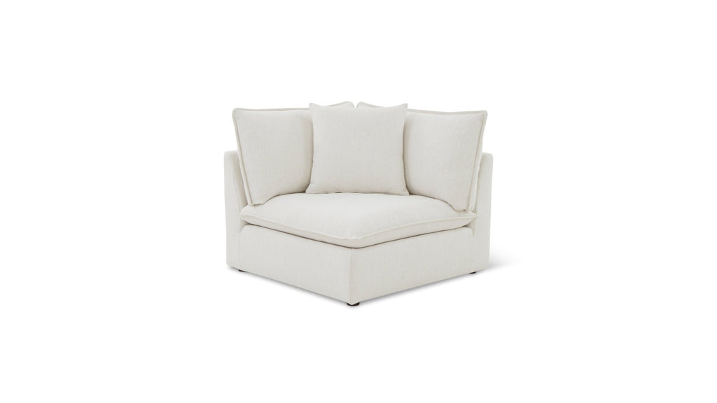Fauteuil d'angle Chill Time, en bouleau