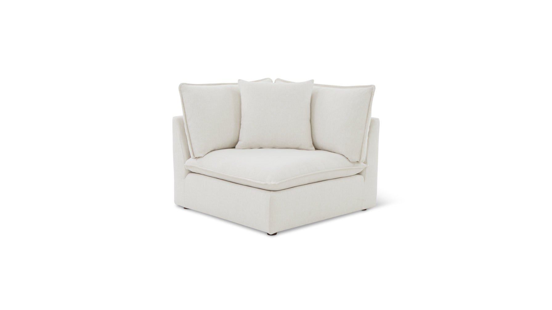 Fauteuil d'angle Chill Time, en bouleau