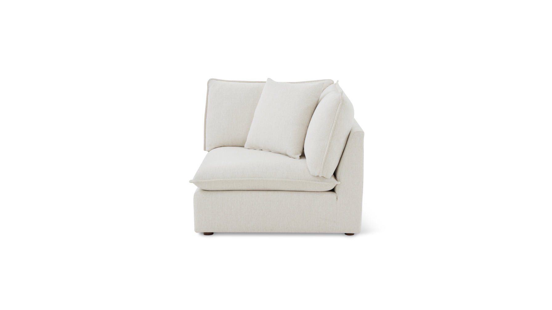 Fauteuil d'angle Chill Time, en bouleau