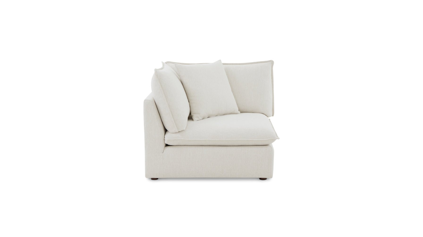 Fauteuil d'angle Chill Time, en bouleau