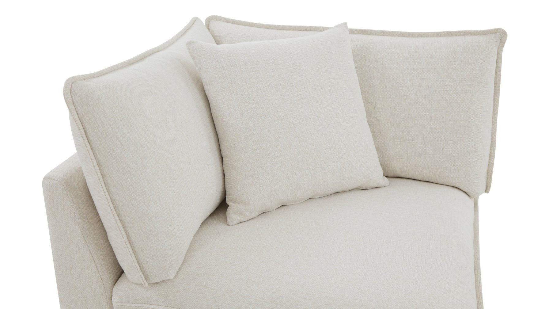 Fauteuil d'angle Chill Time, en bouleau