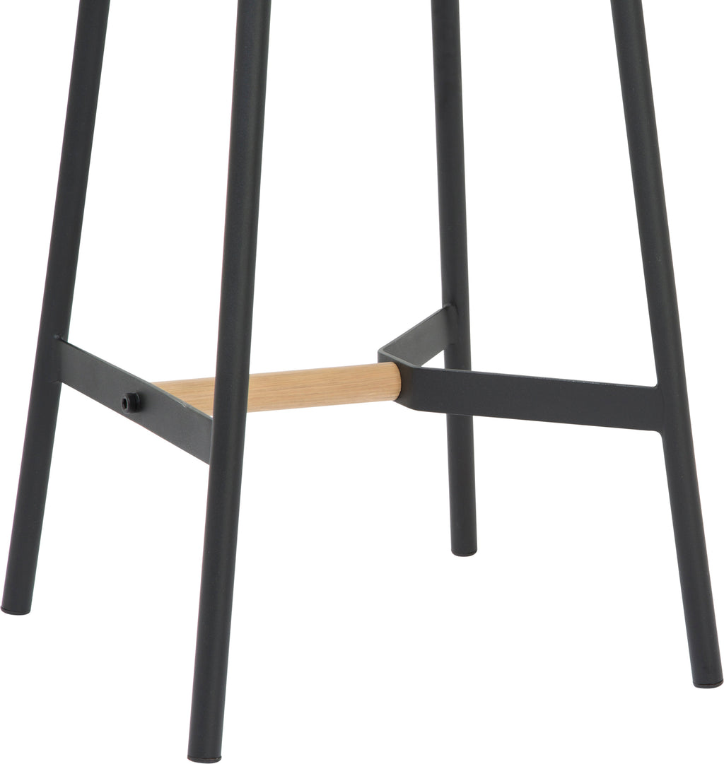Tabouret de comptoir Take The Edge Off, métal noir