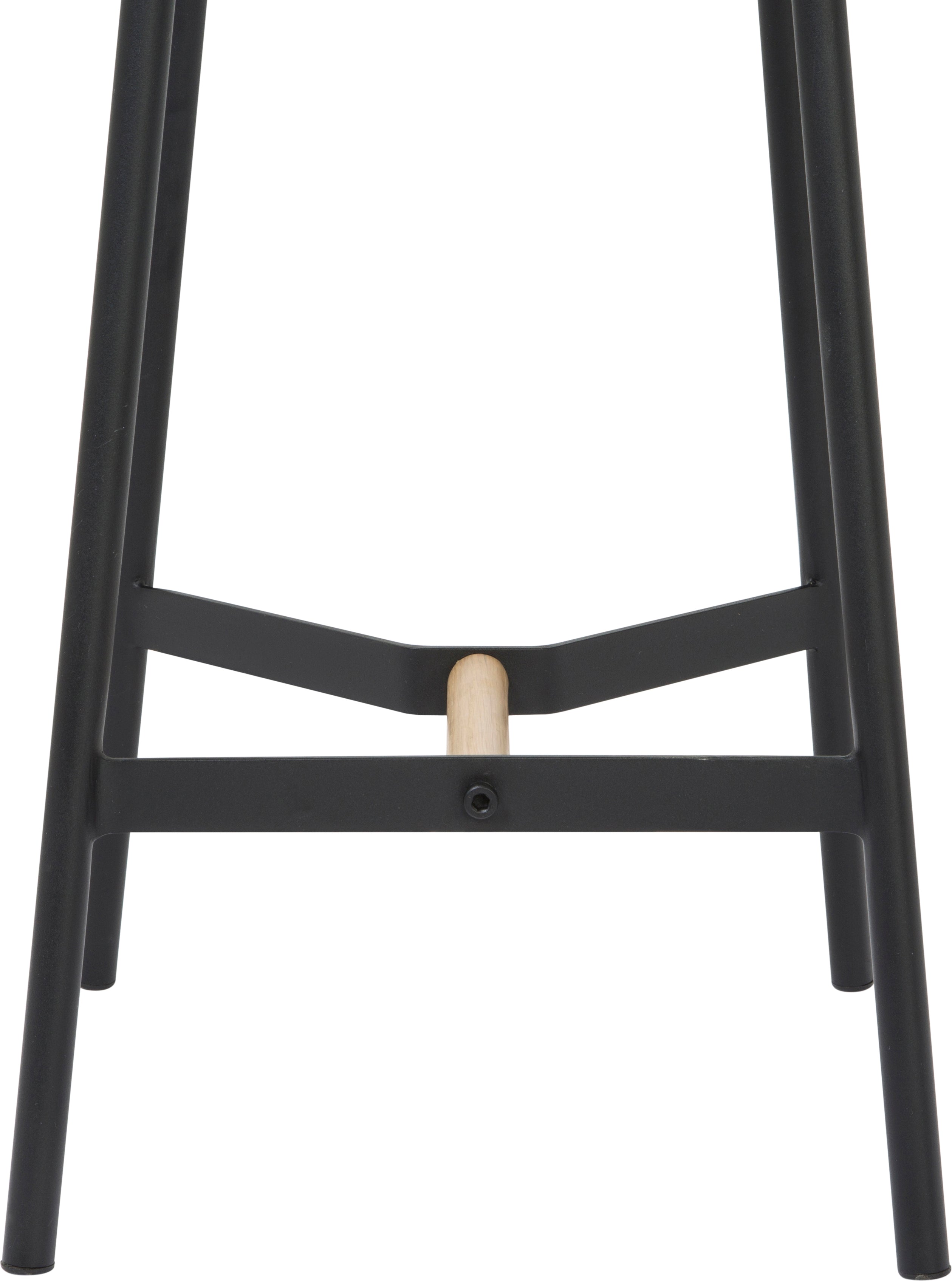 Tabouret de comptoir Take The Edge Off, métal noir