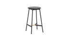 Tabouret de comptoir Take The Edge Off, métal noir